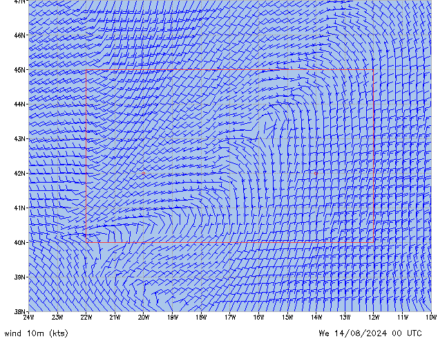 We 14.08.2024 00 UTC