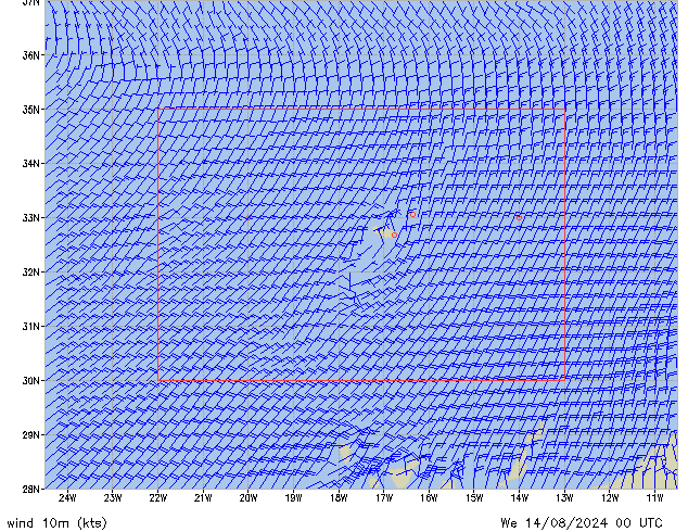 We 14.08.2024 00 UTC