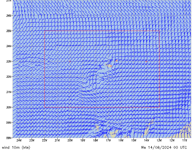 We 14.08.2024 00 UTC