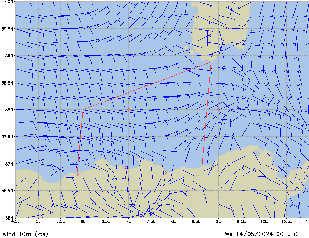 We 14.08.2024 00 UTC