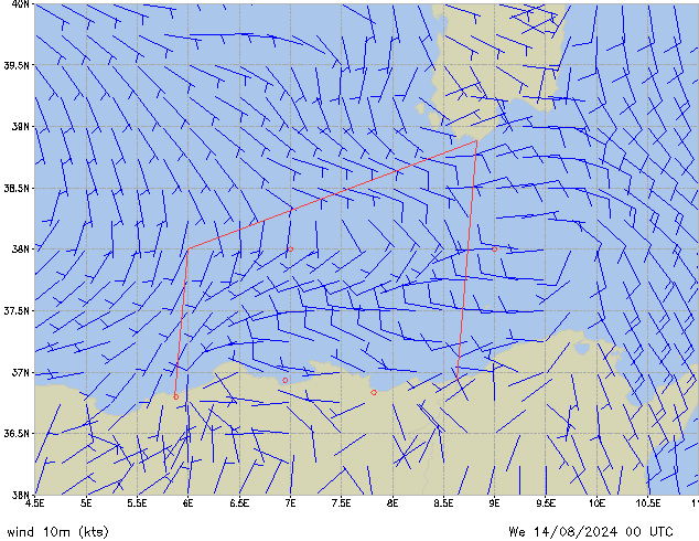 We 14.08.2024 00 UTC