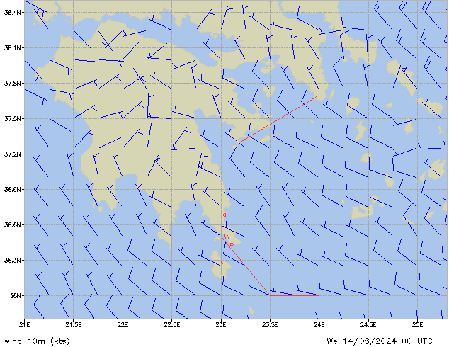 We 14.08.2024 00 UTC