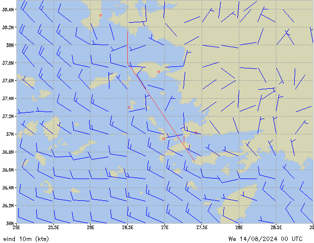 We 14.08.2024 00 UTC