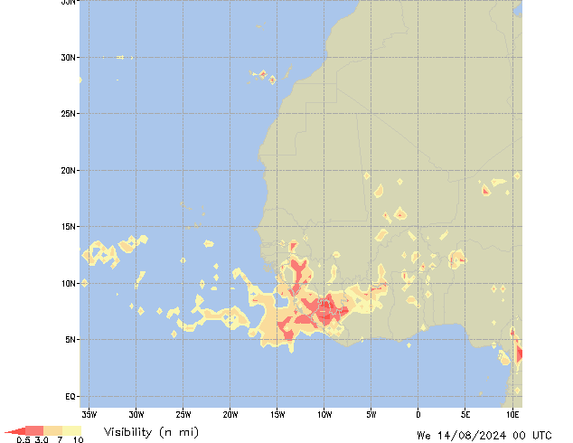 We 14.08.2024 00 UTC