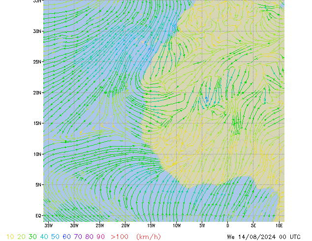 We 14.08.2024 00 UTC