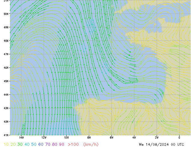 We 14.08.2024 00 UTC