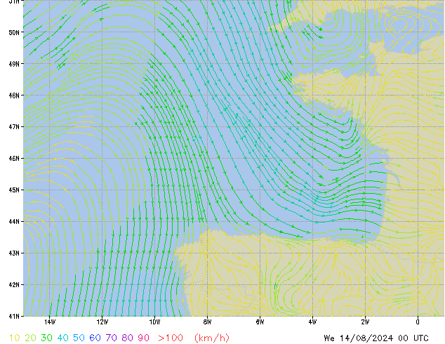 We 14.08.2024 00 UTC