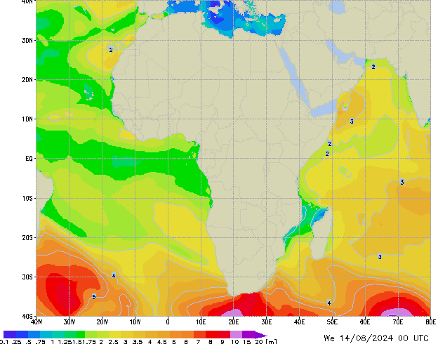 We 14.08.2024 00 UTC