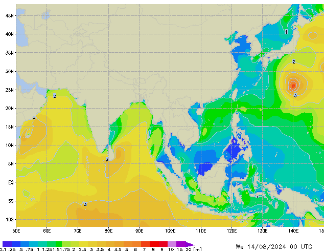 We 14.08.2024 00 UTC