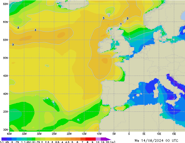 We 14.08.2024 00 UTC