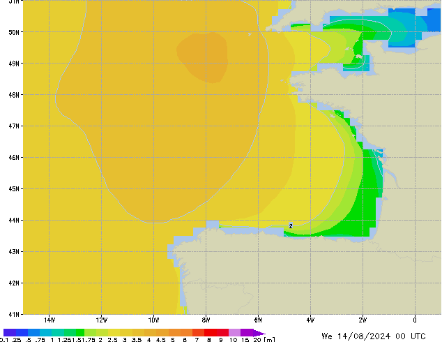 We 14.08.2024 00 UTC