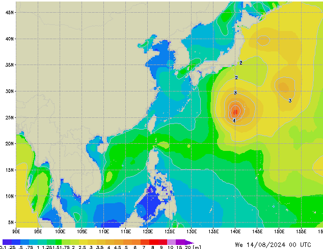 We 14.08.2024 00 UTC