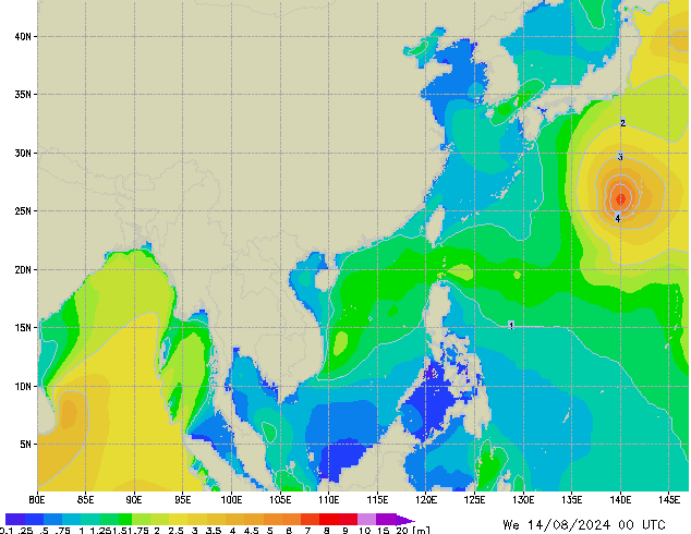 We 14.08.2024 00 UTC