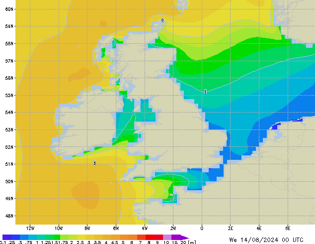 We 14.08.2024 00 UTC