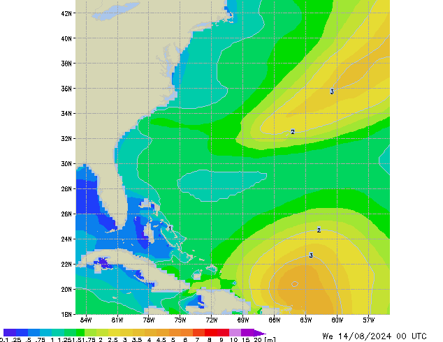 We 14.08.2024 00 UTC