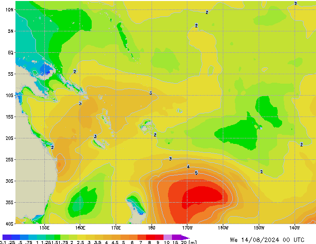 We 14.08.2024 00 UTC