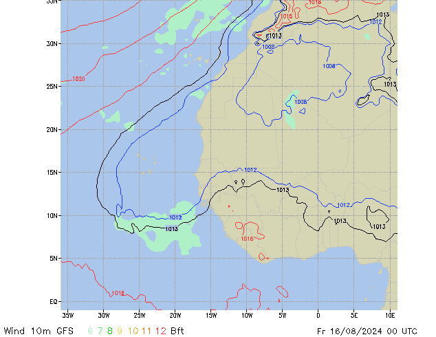 Fr 16.08.2024 00 UTC