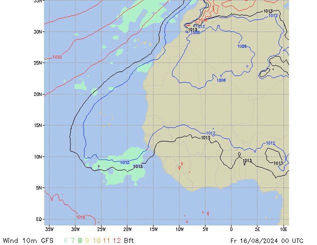 Fr 16.08.2024 00 UTC