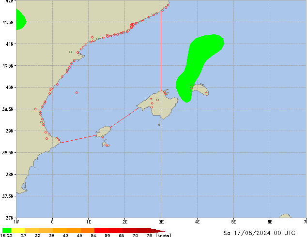 Sa 17.08.2024 00 UTC