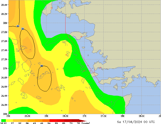 Sa 17.08.2024 00 UTC