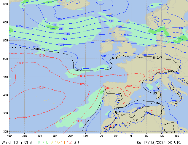 Sa 17.08.2024 00 UTC