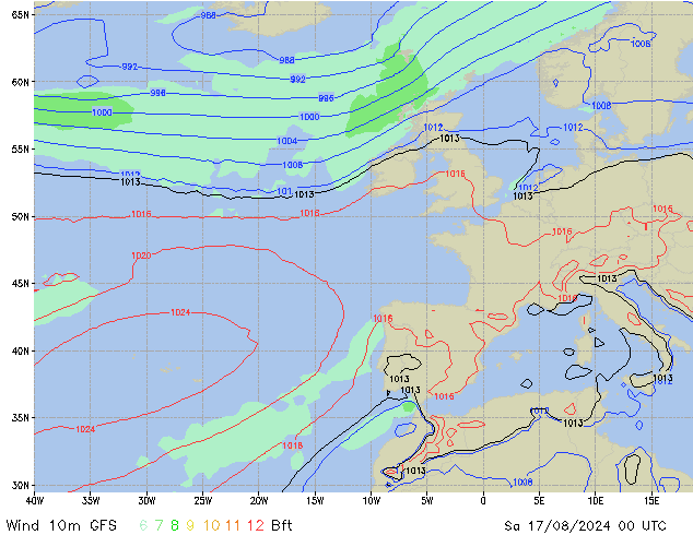 Sa 17.08.2024 00 UTC