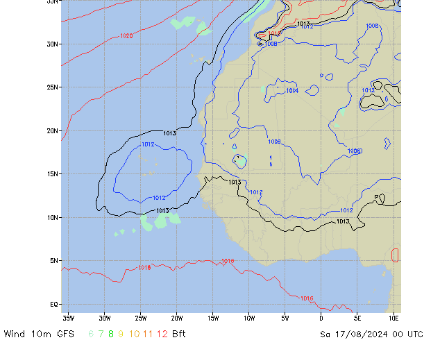 Sa 17.08.2024 00 UTC