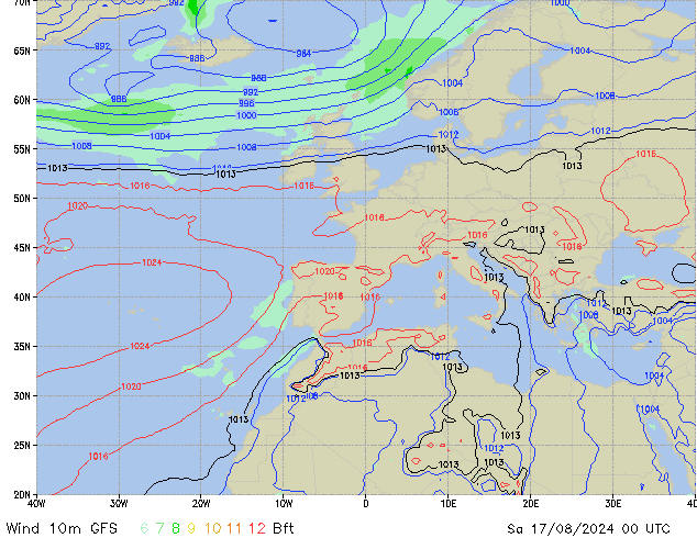 Sa 17.08.2024 00 UTC