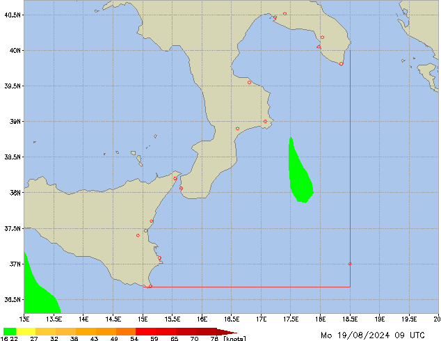 Mo 19.08.2024 09 UTC