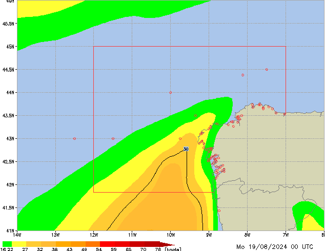 Mo 19.08.2024 00 UTC