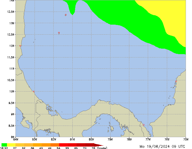 Mo 19.08.2024 09 UTC