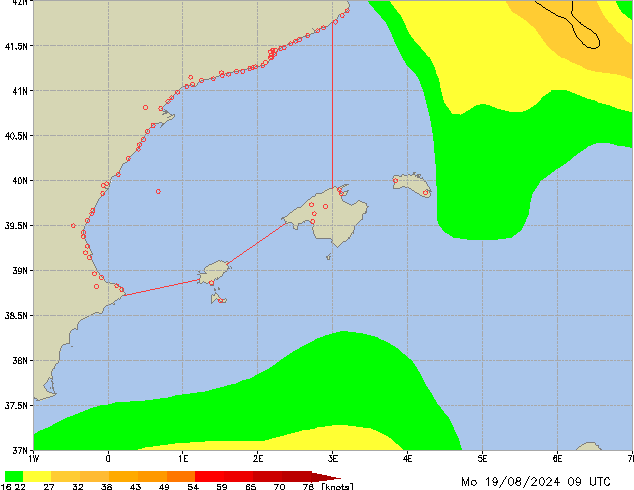 Mo 19.08.2024 09 UTC