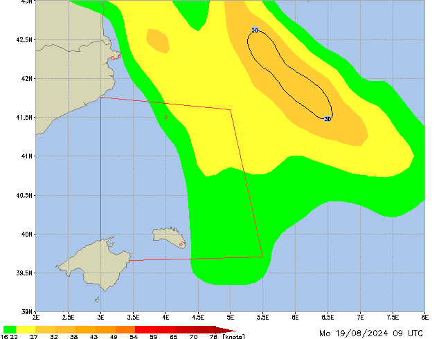 Mo 19.08.2024 09 UTC