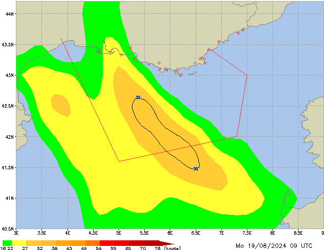 Mo 19.08.2024 09 UTC