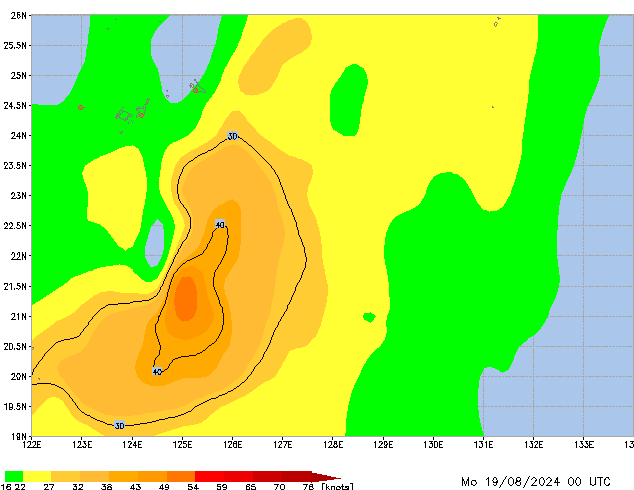 Mo 19.08.2024 00 UTC