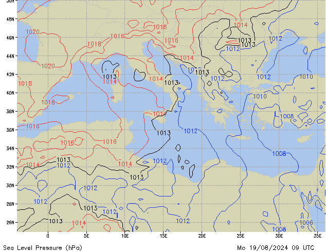 Mo 19.08.2024 09 UTC