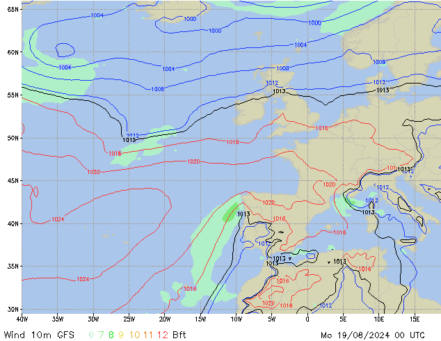 Mo 19.08.2024 00 UTC