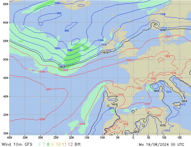 Mo 19.08.2024 00 UTC