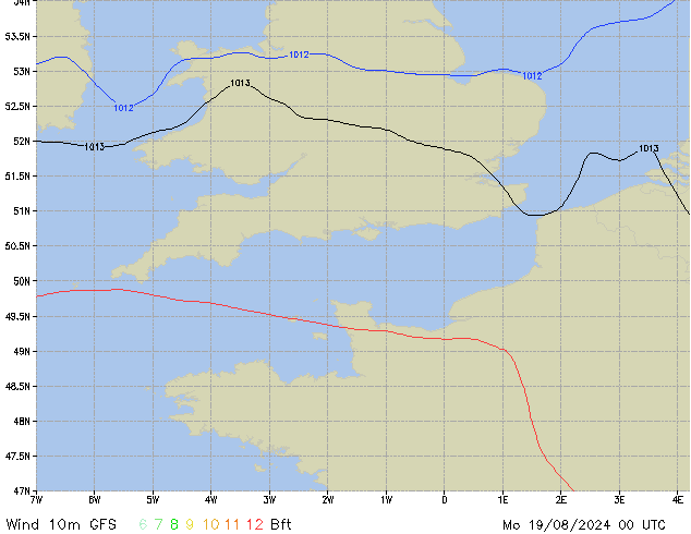 Mo 19.08.2024 00 UTC