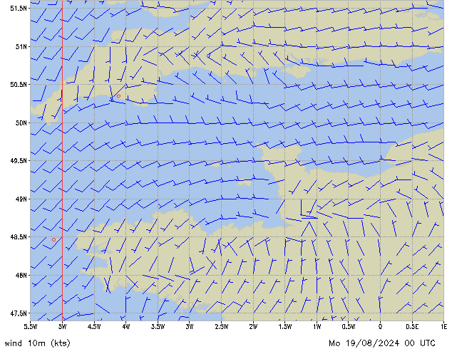 Mo 19.08.2024 00 UTC