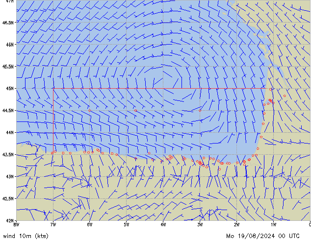 Mo 19.08.2024 00 UTC