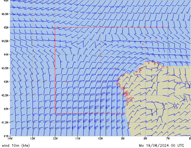 Mo 19.08.2024 00 UTC