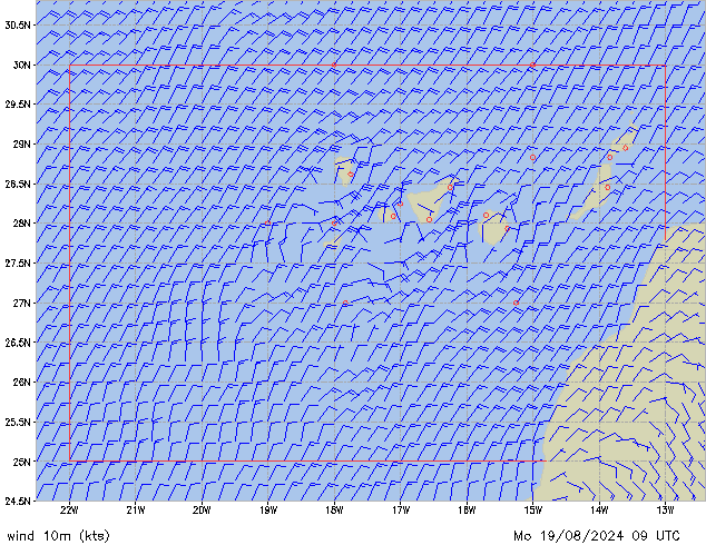 Mo 19.08.2024 09 UTC