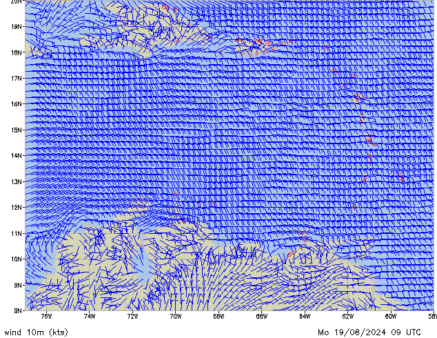 Mo 19.08.2024 09 UTC