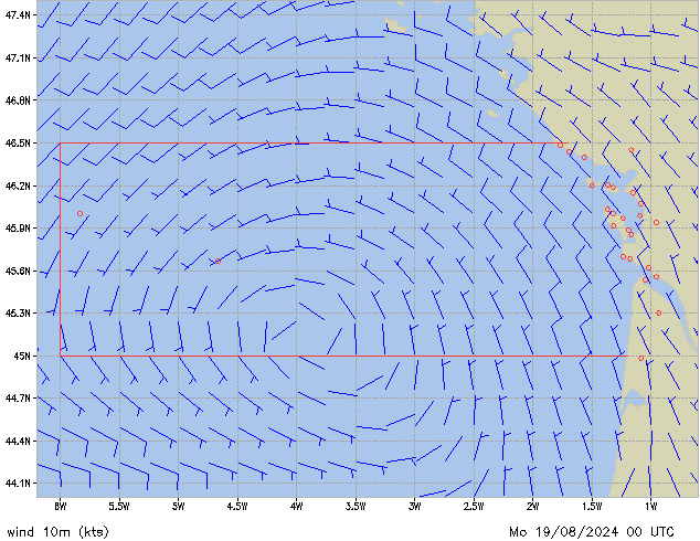 Mo 19.08.2024 00 UTC