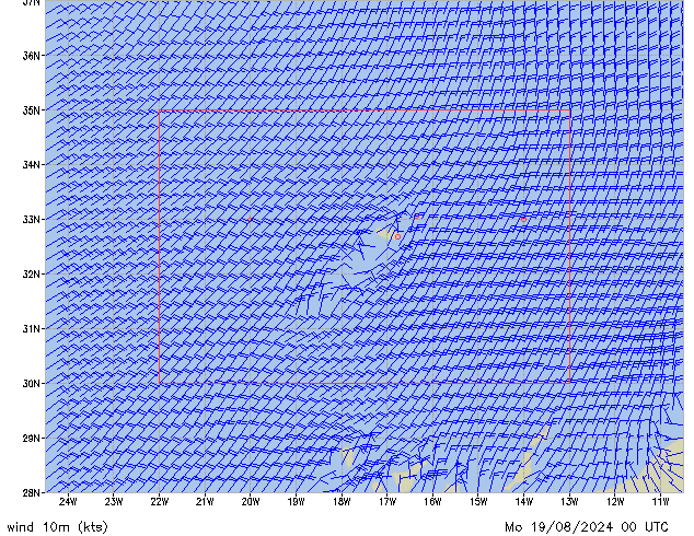 Mo 19.08.2024 00 UTC