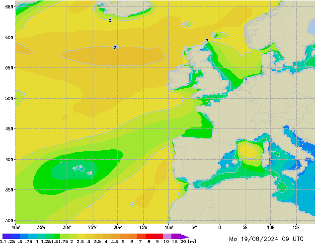 Mo 19.08.2024 09 UTC