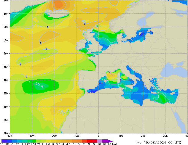 Mo 19.08.2024 00 UTC