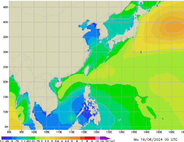 Mo 19.08.2024 00 UTC