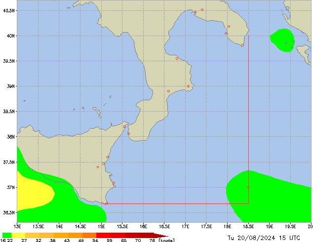 Tu 20.08.2024 15 UTC